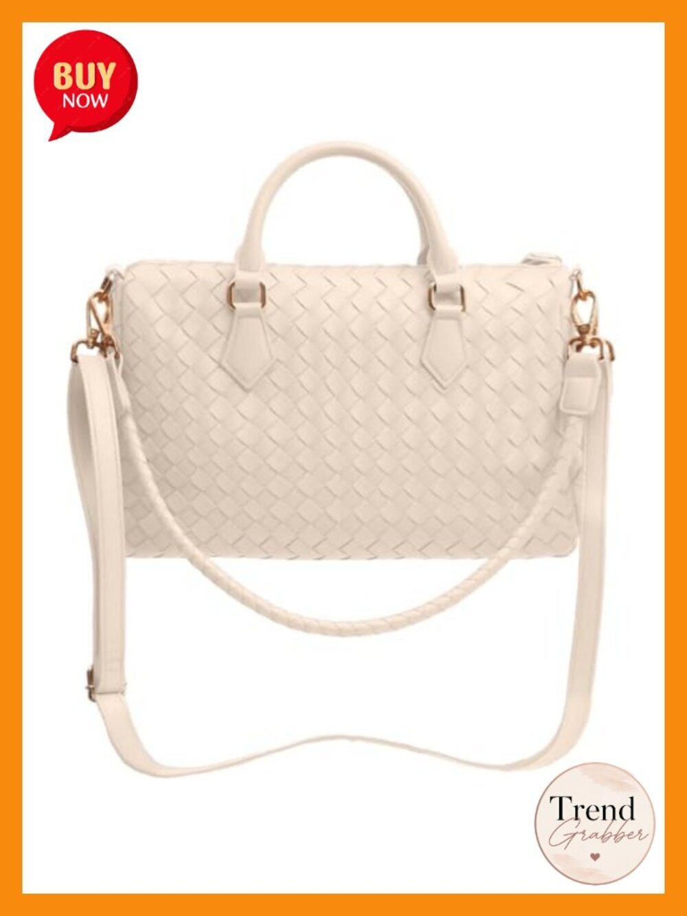 Vegan Leather Woven Tote Bag Convertible Crossbody Hobo Shoulder Bag